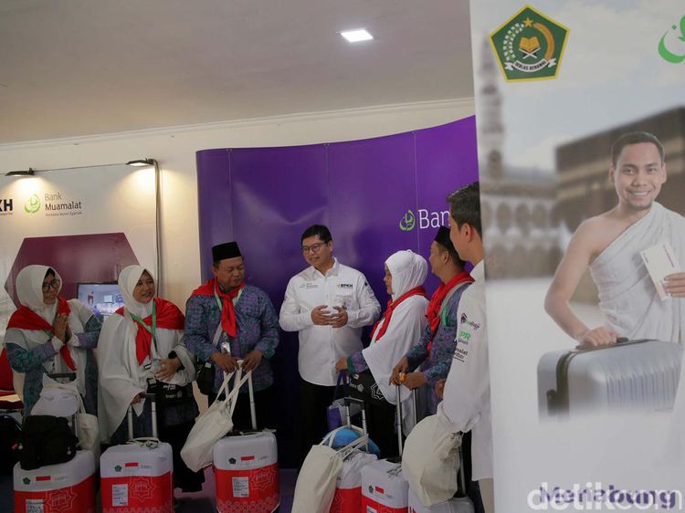 Bank Muamalat Sediakan Living Cost Jemaah Haji Indonesia