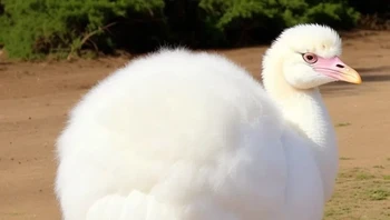 Burung unta yang menggemaskan. Foto: Brightside