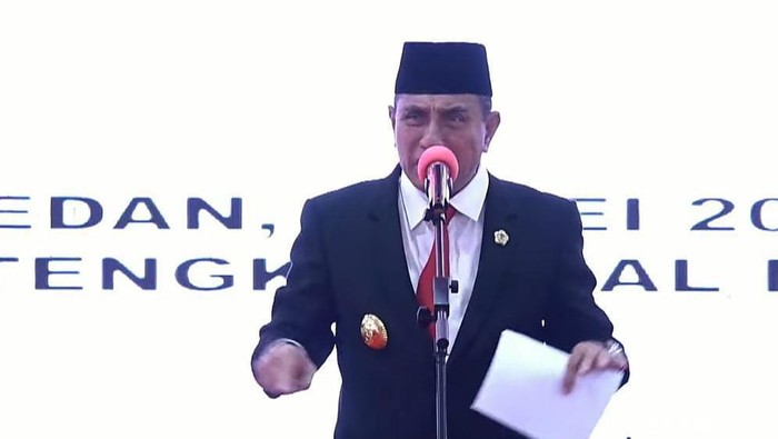 Gubernur Sumut Edy Rahmayadi.