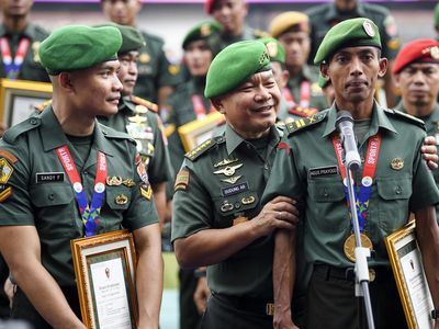KSAD Beri Penghargaan Atlet TNI Peraih Medali SEA Games 2023