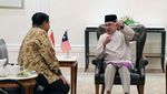 Momen Prabowo Bertemu PM Malaysia Anwar Ibrahim