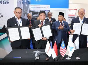 Disaksikan Menhan, PTDI Teken MoU dengan Industri Pertahanan Malaysia