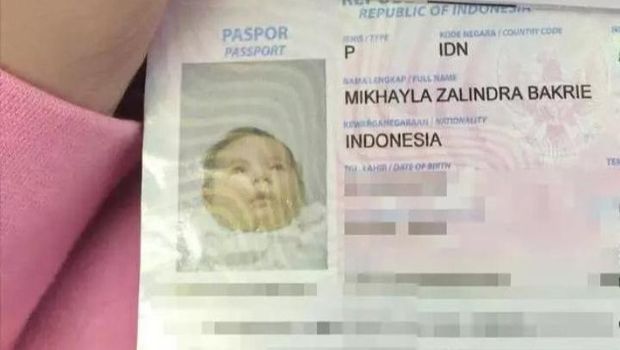 Paspor anak Nia Ramadhani