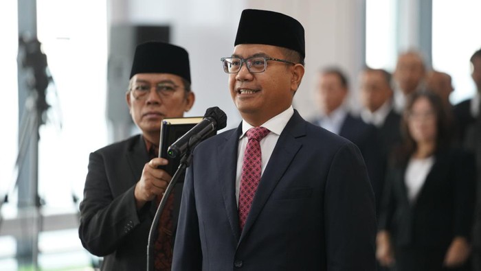 Pelantikan Rabin Indrajad Hattari sebagai Sekretaris Kementerian BUMN