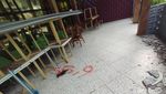 Potret Ruko Makan Jalan di Pluit Dibongkar Diwarnai Aksi Demo