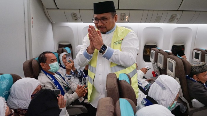 Penerbangan haji pertama 1444/2023 Garuda Indonesia