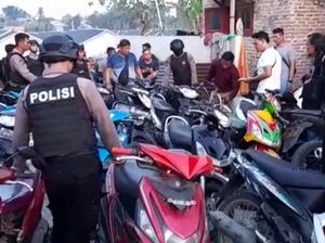 Gudang Penadah di Deli Serdang Digerebek, 28 Motor Diamankan