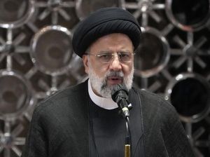 Presiden Iran Sebut AS Mendorong Israel Bunuh Warga Palestina di Gaza