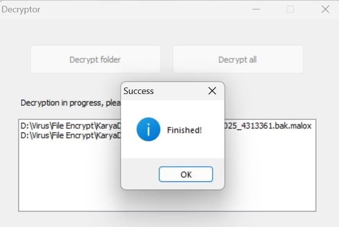 Ransomware Alfons