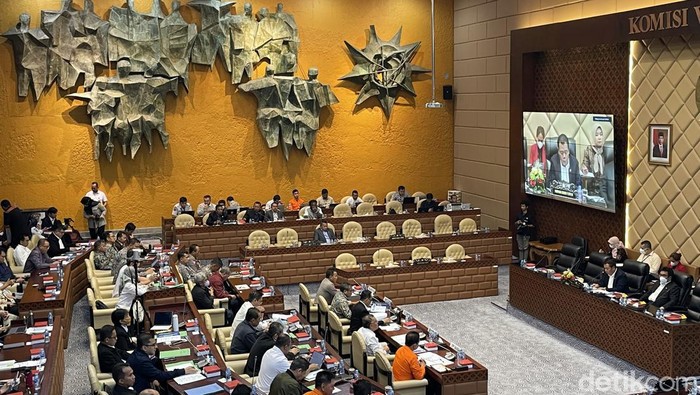 Rapat Komisi V DPR, Rabu (24/5/2023).