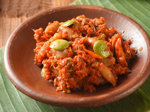 Resep Sambal Cumi Asin dan Pete