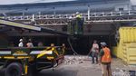 Potret Ruko Makan Jalan di Pluit Dibongkar Diwarnai Aksi Demo