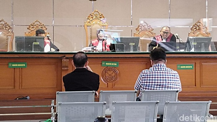 Sidang lanjutan kasus suap Hakim Agung MA di Pengadilan Tipikor Bandung, Rabu (24/5/2023).