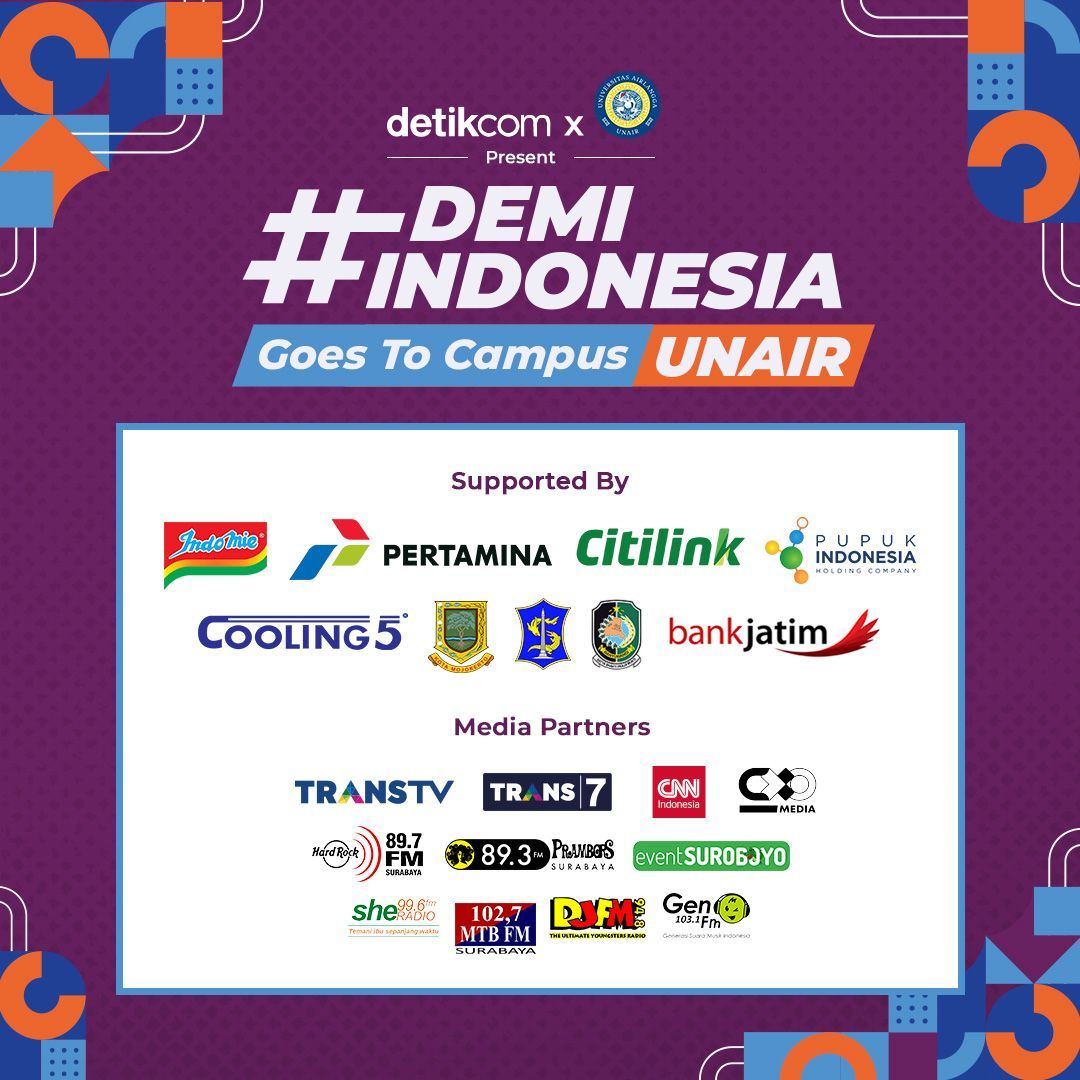 Sponsor Demi Indonesia Goes To Unair (Dok. detikcom)