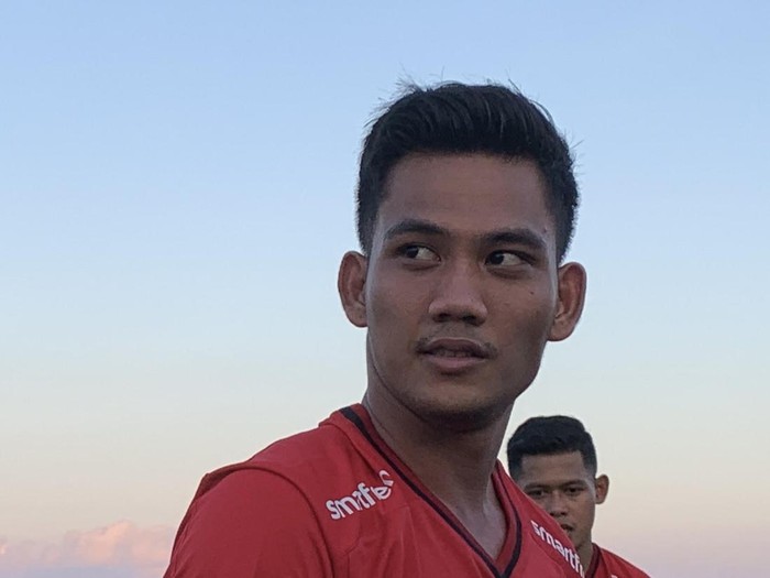 Pemain baru Bali United Tegar Infantrie.