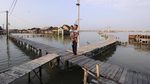 Terendam Pasang Laut, Permukiman di Demak Bak Kota Apung