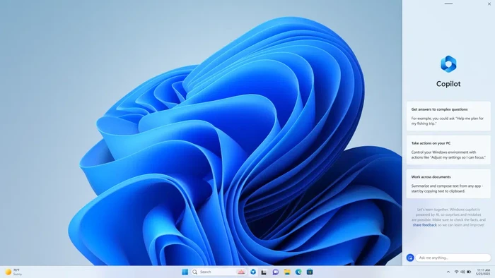 Windows Copilot di Windows 11
