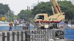 4 JPO Harmoni-Mangga Besar Dibongkar Untuk Proyek MRT Jakarta