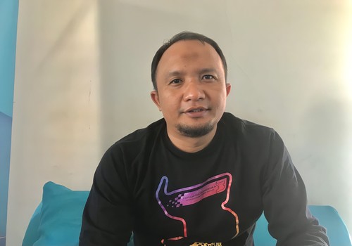 Aktivis Fihiruddin saat ditemui pada Kamis (25/5/2023) di Mataram. Foto: Helmy Akbar / detikBali