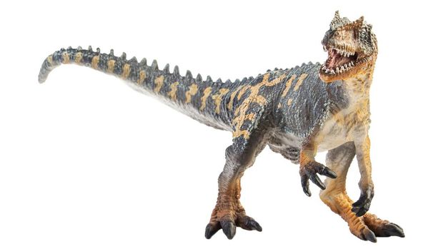 Allosaurus dinosaur monster dinosaur isolated Clipping path