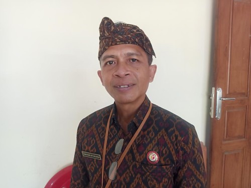 Ketua Badan Pengawas Pemilihan Umum (Bawaslu) Jembrana, Pande Made Ady Mulyawan saat ditemui detikBali, Kamis (25/5/2023). (I Putu Adi Budiastrawan/detikBali)