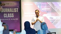 Banking Journalist Class merupakan inisiatif terbaru CIMB Niaga yang dirancang sebagai wadah sharing session mengenai industri perbankan dan media. 
