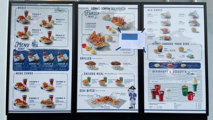 Hadirkan Konsep Ramah Kantong, Restoran Seafood Asal AS Ini Buka di Indonesia Indonesia kembali kedatangan satu restoran fastfood terbesar di dunia. Long John Silverβs, restoran seafood cepat saji asal AS kini buka di kawasan Gading Serpong, Tangerang.
