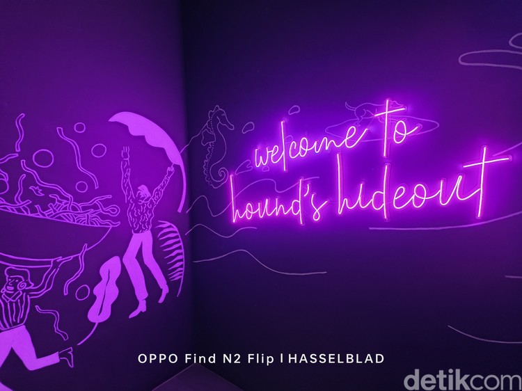 Hasil foto Oppo Find N2 Flip