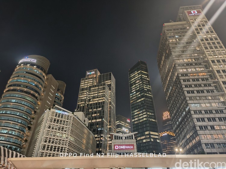 Hasil foto Oppo Find N2 Flip
