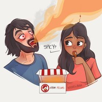 Selain durian, orang Indonesia juga dikenal menyukai makan-makanan pedas. Jika makanan pedas bisa membuat orang Indonesia lebih nafsu makan, maka buat orang bule justru sebaliknya. Foto: Instagram/@westinasia