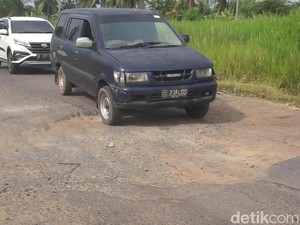 Begini Kondisi Jalan yang Digarap Pemenang Tender Gaib di Lampung
