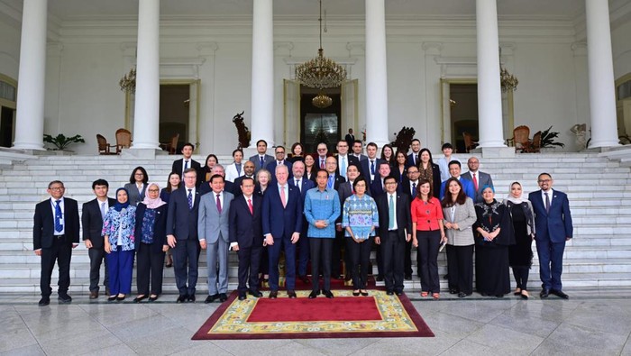 Jokowi Bertemu Delegasi US-ABC di Istana Bogor (Muchlis Jr/Biro Pers Sekretariat Presiden)