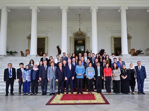 Jokowi Bertemu Delegasi US-ABC di Istana Bogor, Bahas IKN-Climate Change