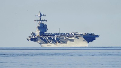 Ini Kapal Induk USS Gerald R Ford yang Dikerahkan AS Bantu Israel