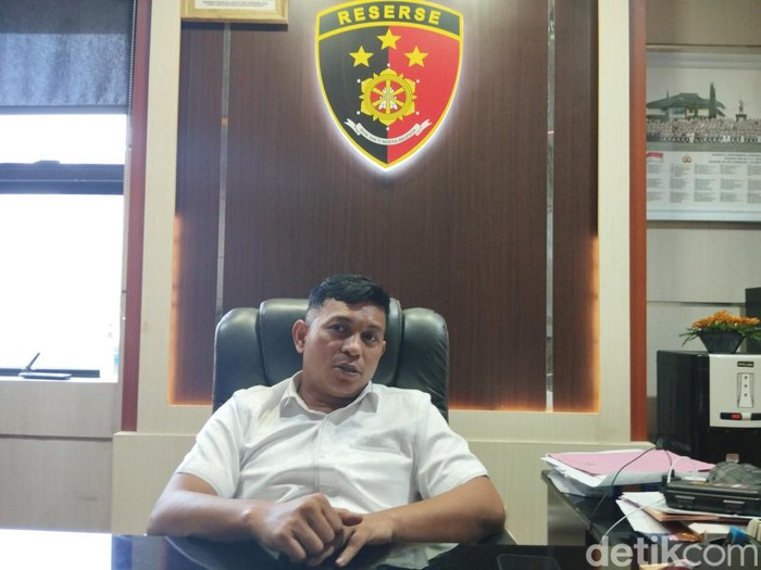 Kasat Reskrim Polrestabes Makassar AKBP Ridwan Hutagaol. detikSulsel/Ihksan