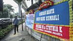 Korban Indosurya Kirim Karangan Bunga ke Kejagung