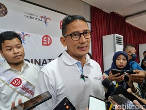 Sandiaga Sebut Hotel di GBK Saat Ini Okupansinya 90% Efek Konser Coldplay