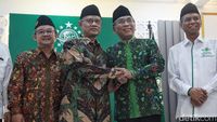 Momen Pertemuan Ketum PBNU Dan PP Muhammadiyah