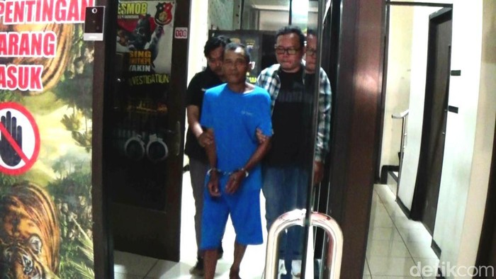 Pelaku pembacokan di Punggelan, Banjarnegara, Kamis (25/5/2023).