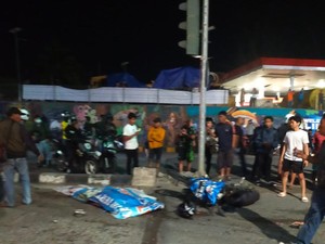 Kronologi Pemotor Tewas Ditabrak Kontainer Rem Blong di Balikpapan Kaltim