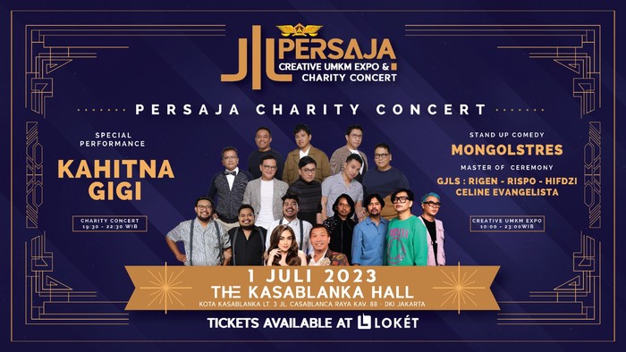 Persatuan Jaksa Gelar Bazar UMKM dan Konser Amal, Undang Gigi-Kahitna!