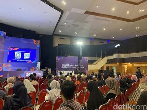 Rekrutmen Detikcom #DemiIndonesia Siap Kerja di Unair Diserbu Mahasiswa