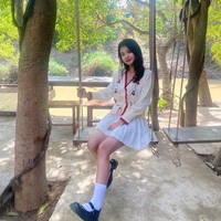 Phyadeth sendiri menyadari dirinya yang tiba-tiba terkenal di Indonesia. Dalam postingannya, ia pun mengucapkan terima kasih atas perhatian netizen.  Foto: Instagram Phyadeth Rotha