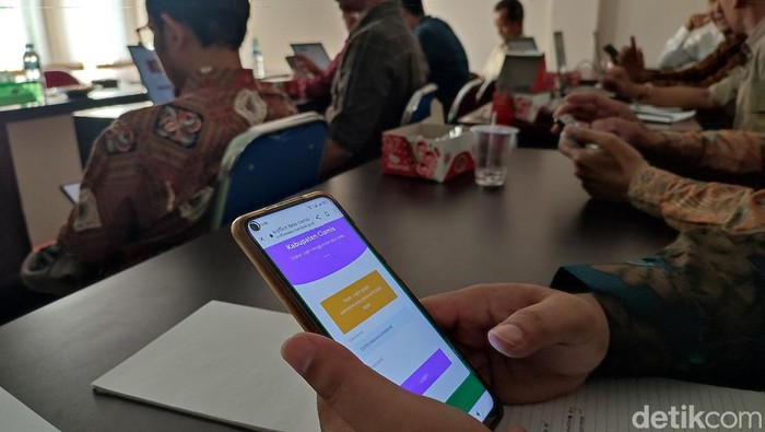 Tampilan e office desa di Kabupaten Ciamis