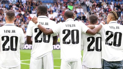 Solidaritas Real Madrid untuk Vinicius Junior