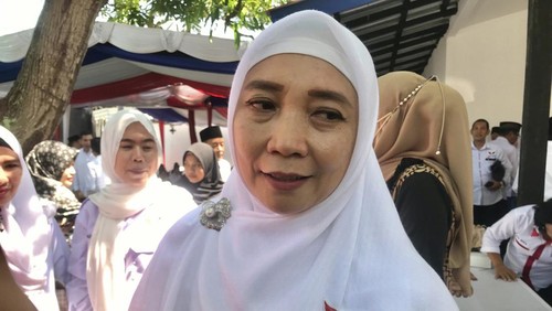 Wakil Gubernur NTB yang juga Ketua Dewan Pertimbangan Partai Perindo NTB Sitti Rohmi Djalillah saat ditemui pada Kamis (25/5/2023) di Kantor DPW Partai Perindo NTB.