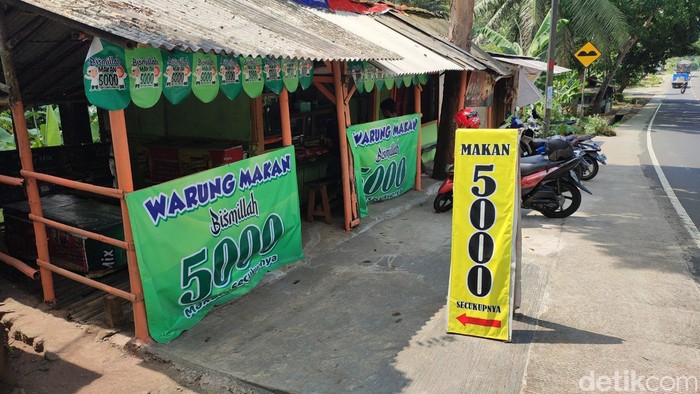Warung Makan Bismillah 5000 di Ciamis