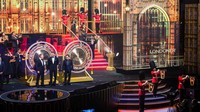 The Londoner Macao, sebuah resor kasino mewah bertema Inggris di pusat perjudian China, mengadakan upacara pembukaannya pada, Kamis (25/5/2023).