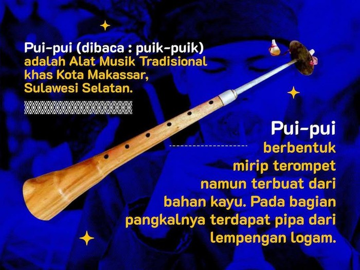 Alat musik tradisional Puik-puik