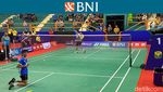 Potret Keseruan Semifinal BNI Sirnas Surabaya